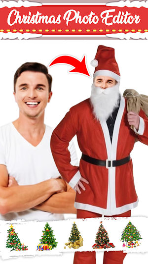 Christmas Photo Editor Screenshot 2