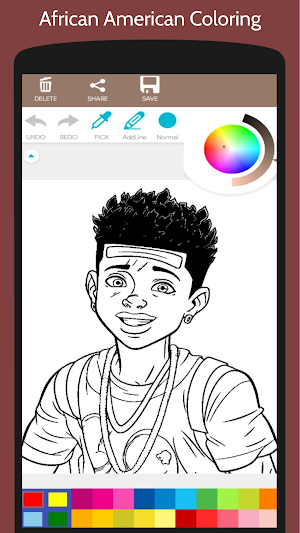 African American Coloring Book Screenshot 0
