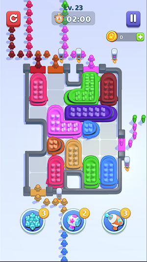 Traffic Jam: Spaceship Escape Screenshot 2