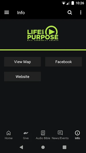 Epic Church Portland MI Screenshot 2