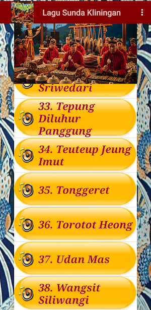 Lagu Sunda Kliningan Screenshot 2