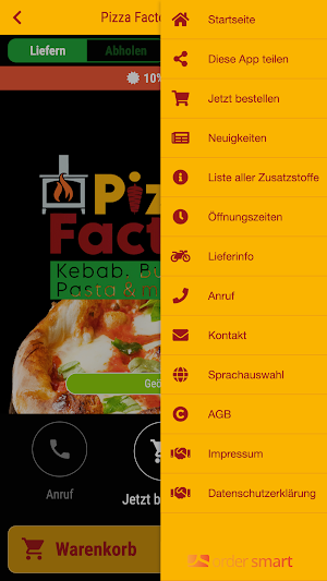 Pizza Factory Detmold Screenshot 2