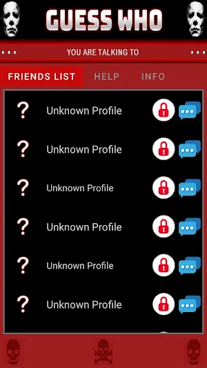 Jump Scare Chat - Guess Who Screenshot 3