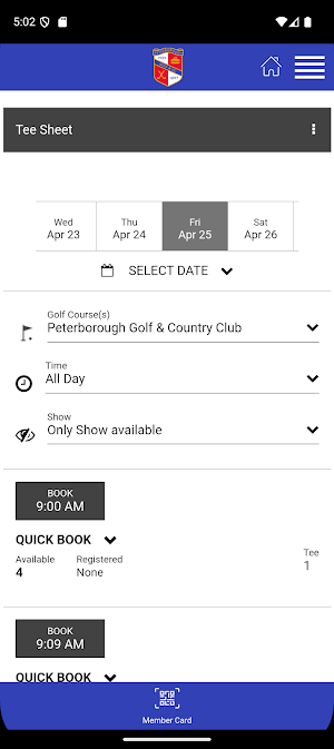 Peterborough Golf & CC Screenshot 3