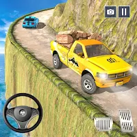 Mountain Pickup Truck Drive