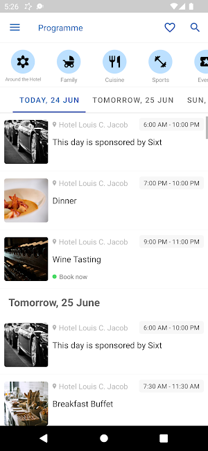 Hotel Louis C. Jacob Screenshot 1