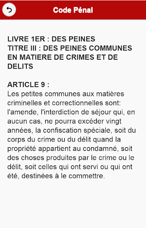 Code Pénal du Mali Screenshot 2