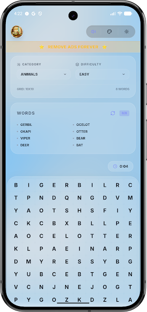 Word Search Explorer Pro Brain Screenshot 3