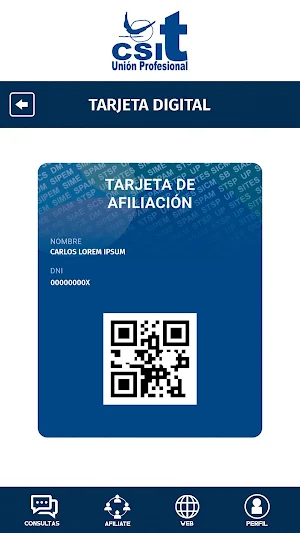 CSIT UNIÓN PROFESIONAL Screenshot 2