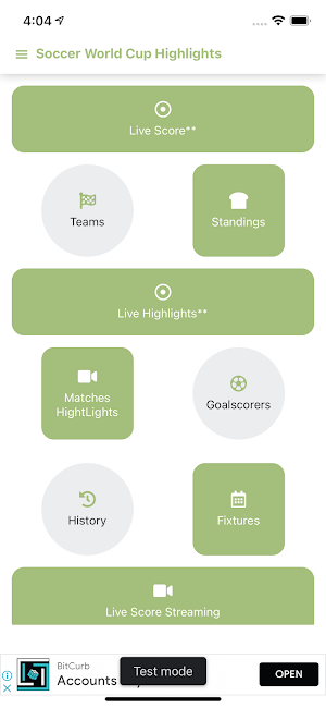 Soccer Highlights – Fast Video Screenshot 0