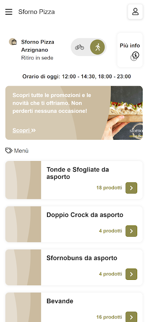 Sforno Pizza Screenshot 1