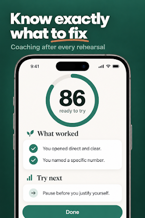 Prehearse: Conversation Prep Screenshot 3