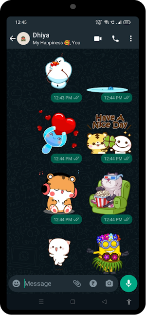 Animated Stickers GIF Screenshot 1