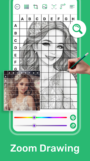 AR Grid Art : Grid Drawing Art Screenshot 2