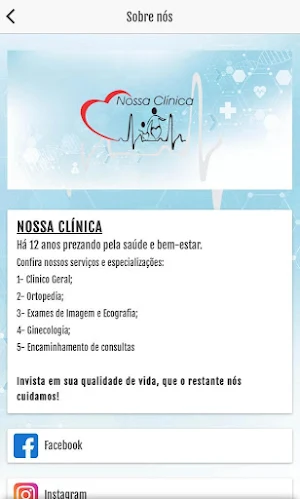 Nossa Clínica Screenshot 0