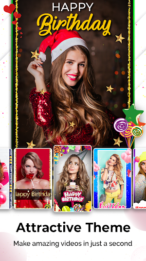 Birthday Video Maker with Song and Name Screenshot 3