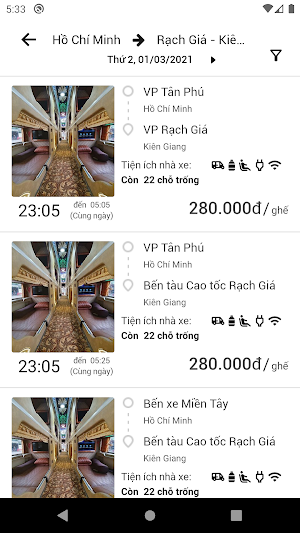 Thien Thanh Limousine Screenshot 3