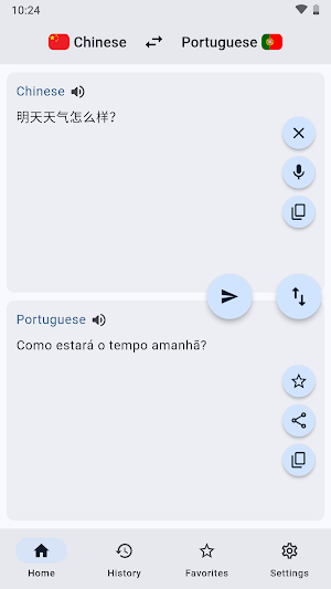 Chinese Portuguese Translator Screenshot 0