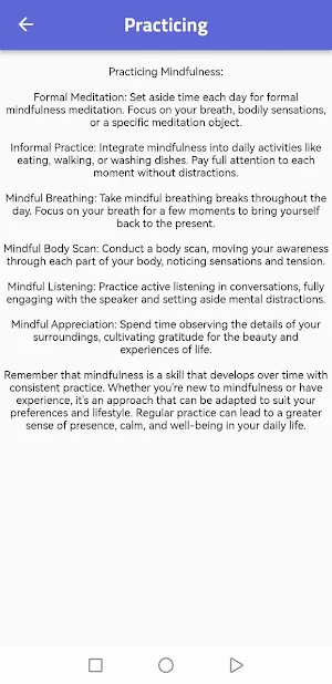 Mindfulness Leader Screenshot 0
