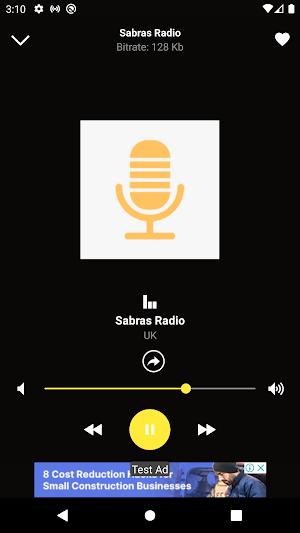 Sabras Radio App fm UK Screenshot 0