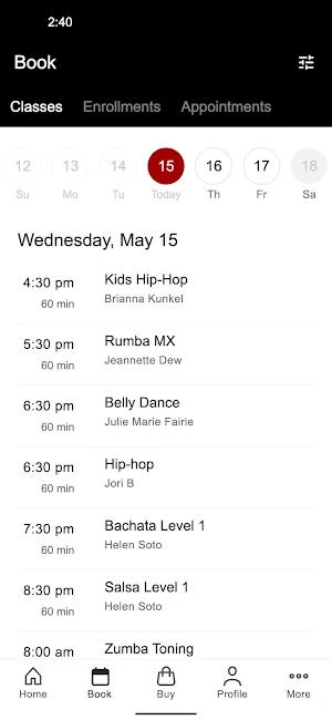 Corazon Latino Dance Studio Screenshot 1
