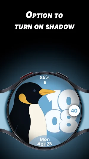 Minimal Animals - Watch face Screenshot 3