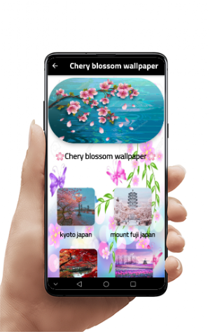 Cherry blossom wallpapers Screenshot 0