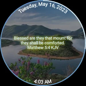 Blessed Bible Watch Face Screenshot 1