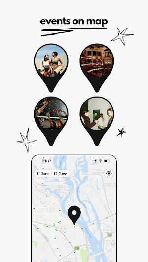 OnPlace! - events on the map Screenshot 0