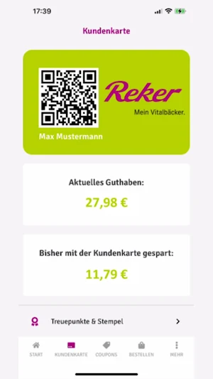 Vitalbäcker Screenshot 1