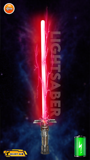 Lightsaber Gun sound simulator Screenshot 0