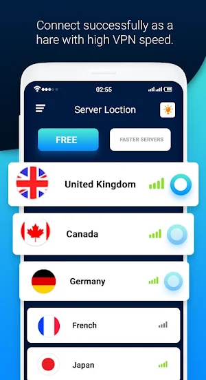 Free VPN : Free Proxy Server & Secure VPN Service Screenshot 1