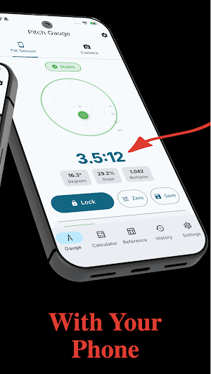 Roof Pitch Gauge - Gabled Screenshot 1