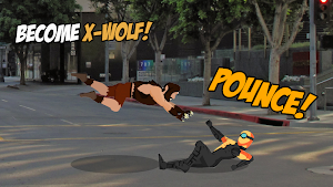 Spider Cyborg vs X-Wolf Street Fight Screenshot 3