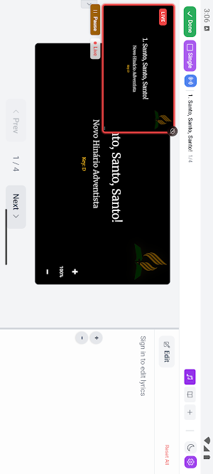 Novo Hinário Adventista - SDA Screenshot 3