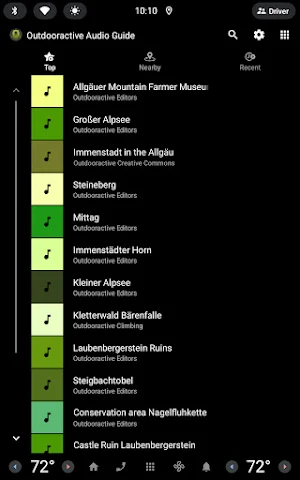 Outdooractive Audio Guide Screenshot 1