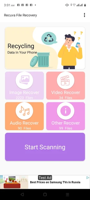 Recuva- Photo & Video Recovery Screenshot 2