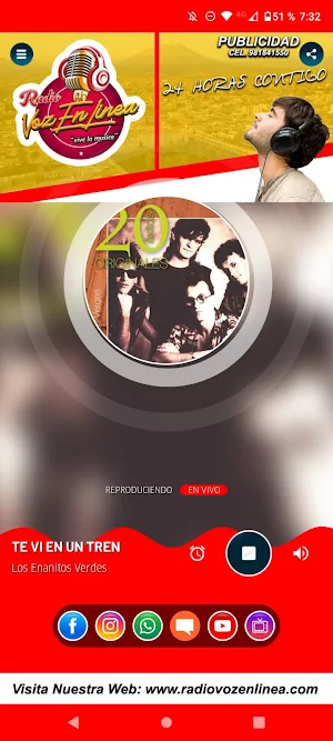 Radio Voz en Linea Arequipa Screenshot 0