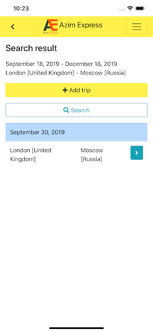 Azim Express Screenshot 2