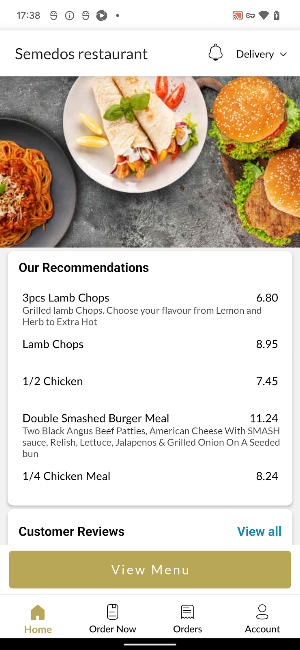 Semedos restaurant Screenshot 1
