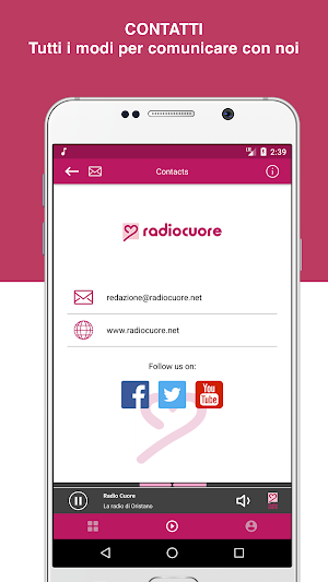 Radio Cuore Oristano Screenshot 3