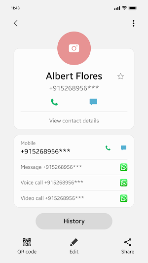 Contacts Screenshot 2
