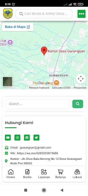 Gunungsari Digital Screenshot 2