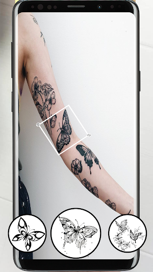Tattoo Photo Editing App Screenshot 2