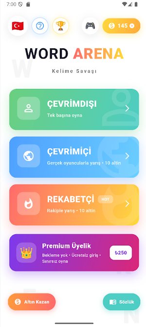 Word Arena – Kelime Oyunu Screenshot 0