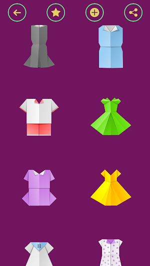 Origami Clothes From Paper Screenshot 2