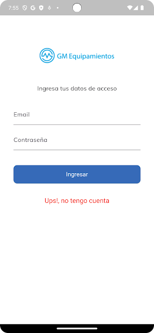 GM Equipamientos Screenshot 2