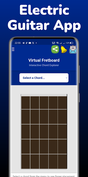 Electric Guitar App Screenshot 2