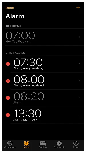 iClock iOS - Clock iPhone Xs, Phone 12 Screenshot 3