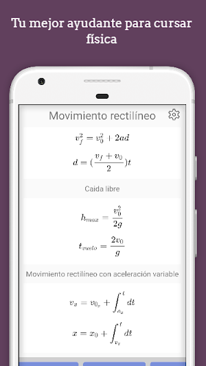 Formulario para Física Screenshot 1
